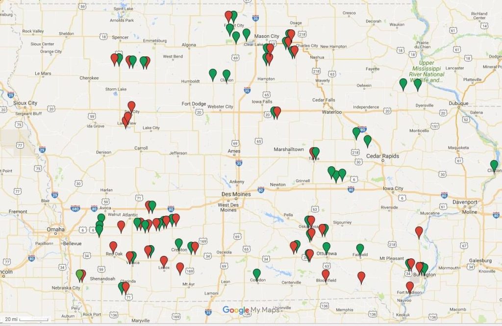 Energy-and-Radon_Map | Energy Association of Iowa Schools