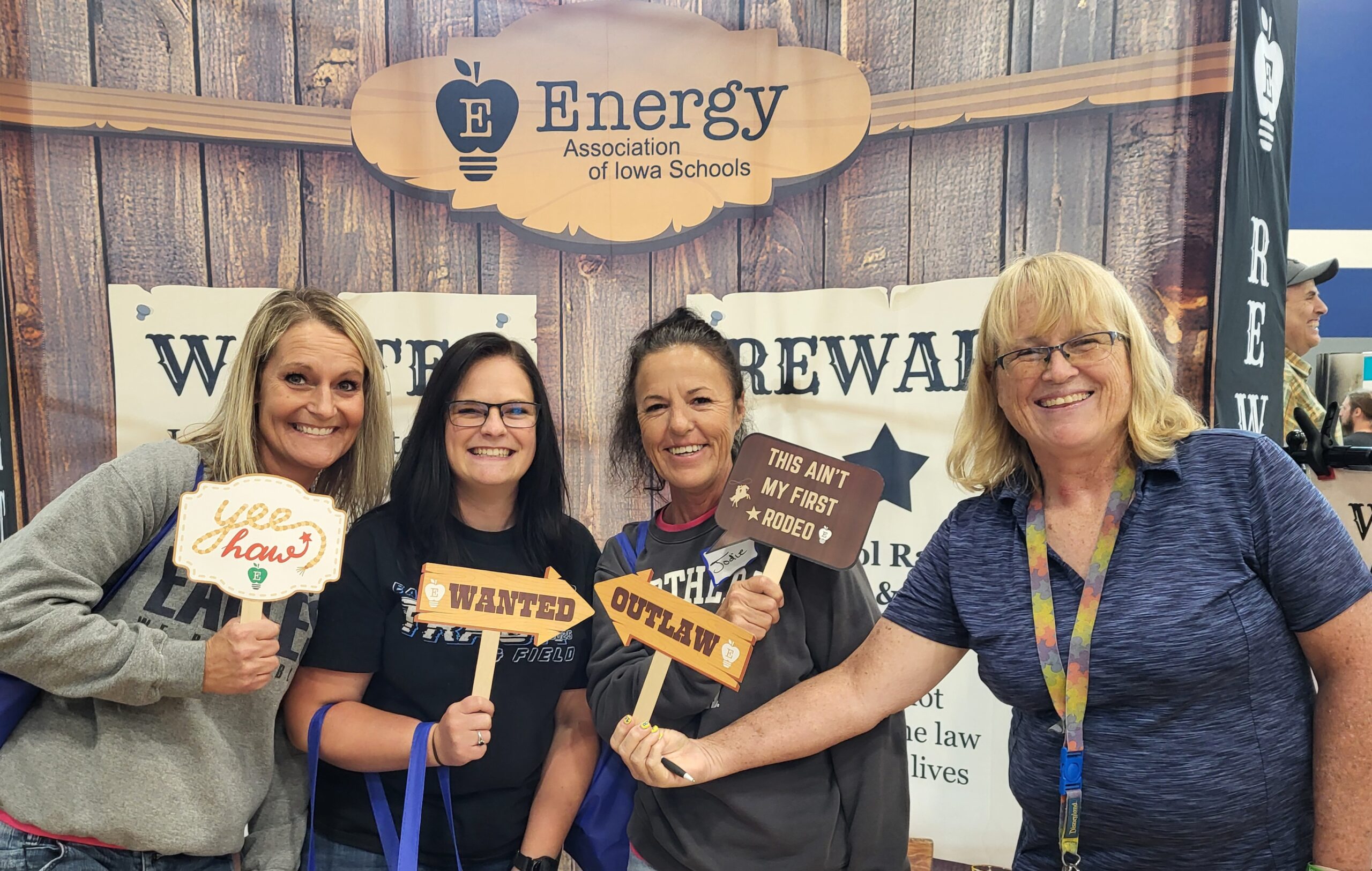 Iowa School Building & Grounds Association attendees visited our booth to learn more about testing Iowa school facilities for radon.