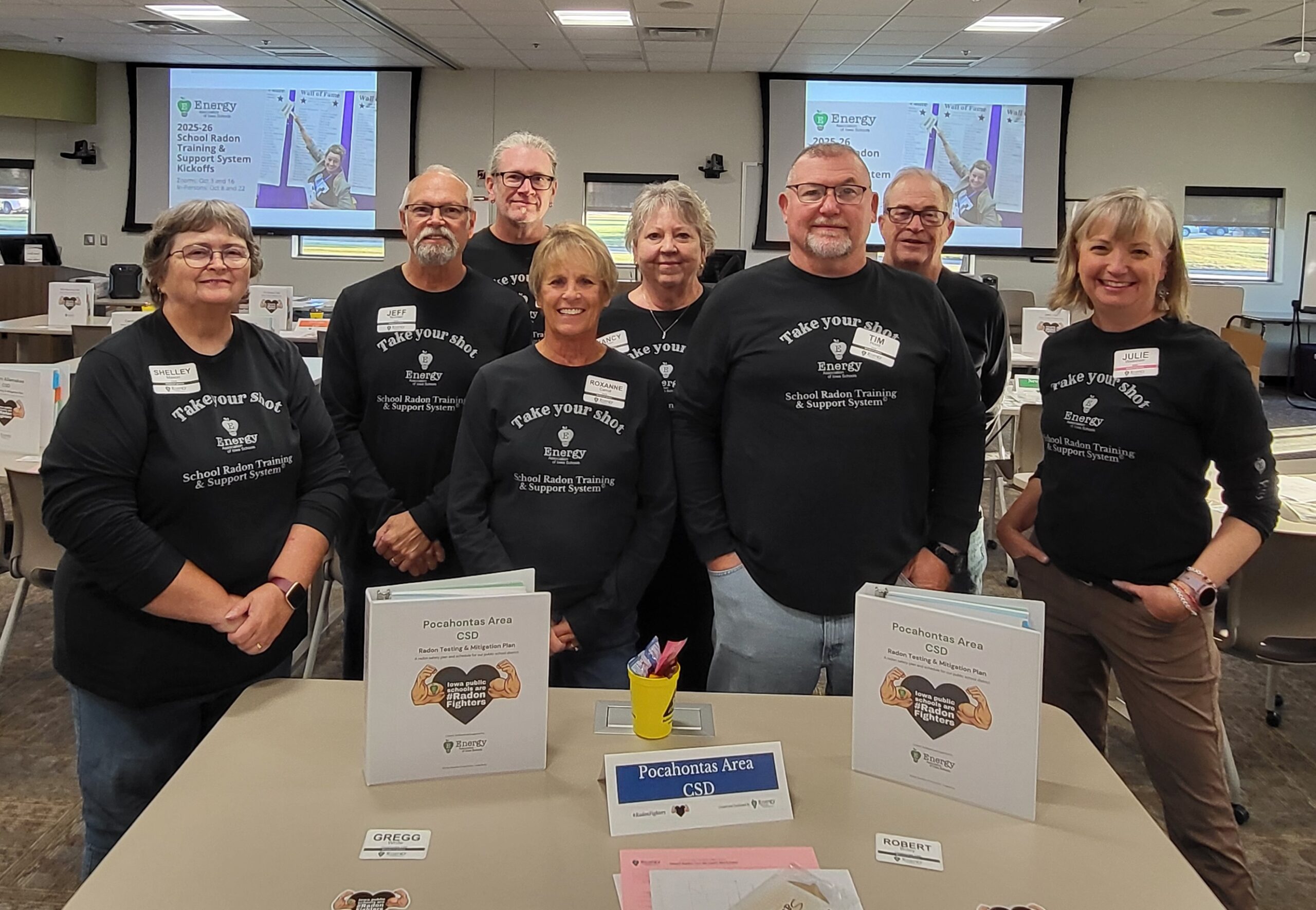 EAIS team at one of our 2025 Radon Kickoffs